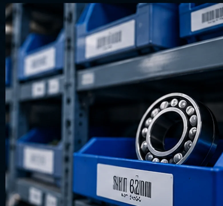 Maintenance parts and inventory in a storeroom